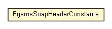 Package class diagram package FgsmsSoapHeaderConstants