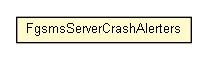 Package class diagram package FgsmsServerCrashAlerters