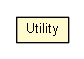 Package class diagram package Utility