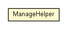 Package class diagram package ManageHelper
