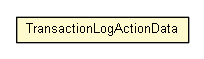 Package class diagram package TransactionLogActionData