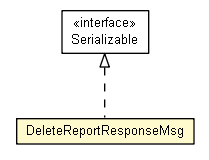 Package class diagram package DeleteReportResponseMsg