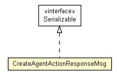 Package class diagram package CreateAgentActionResponseMsg