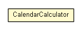 Package class diagram package CalendarCalculator