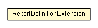 Package class diagram package ReportDefinitionExtension