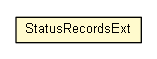 Package class diagram package StatusRecordsExt