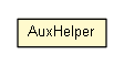 Package class diagram package AuxHelper