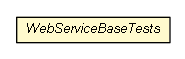 Package class diagram package WebServiceBaseTests