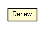 Package class diagram package Renew
