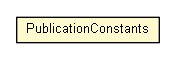 Package class diagram package PublicationConstants